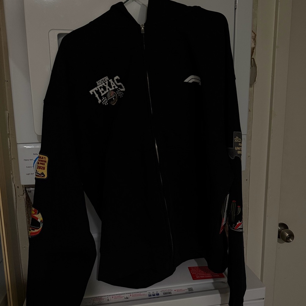 Formula 1 x Pacsun United States Grand Prix 2025 Austin Texas Zip Up Hoodie